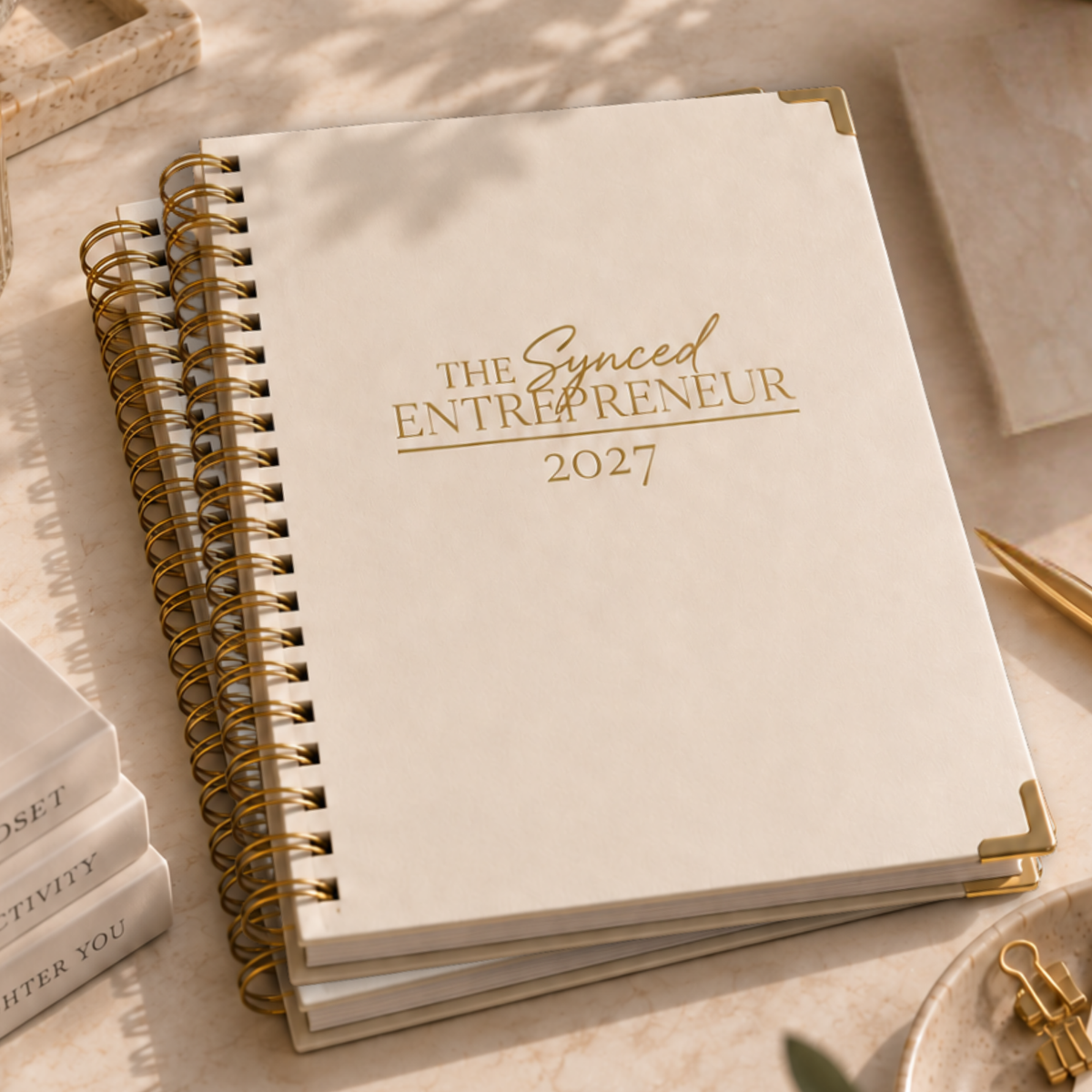 2027 Synced Entrepreneur Planner – A4